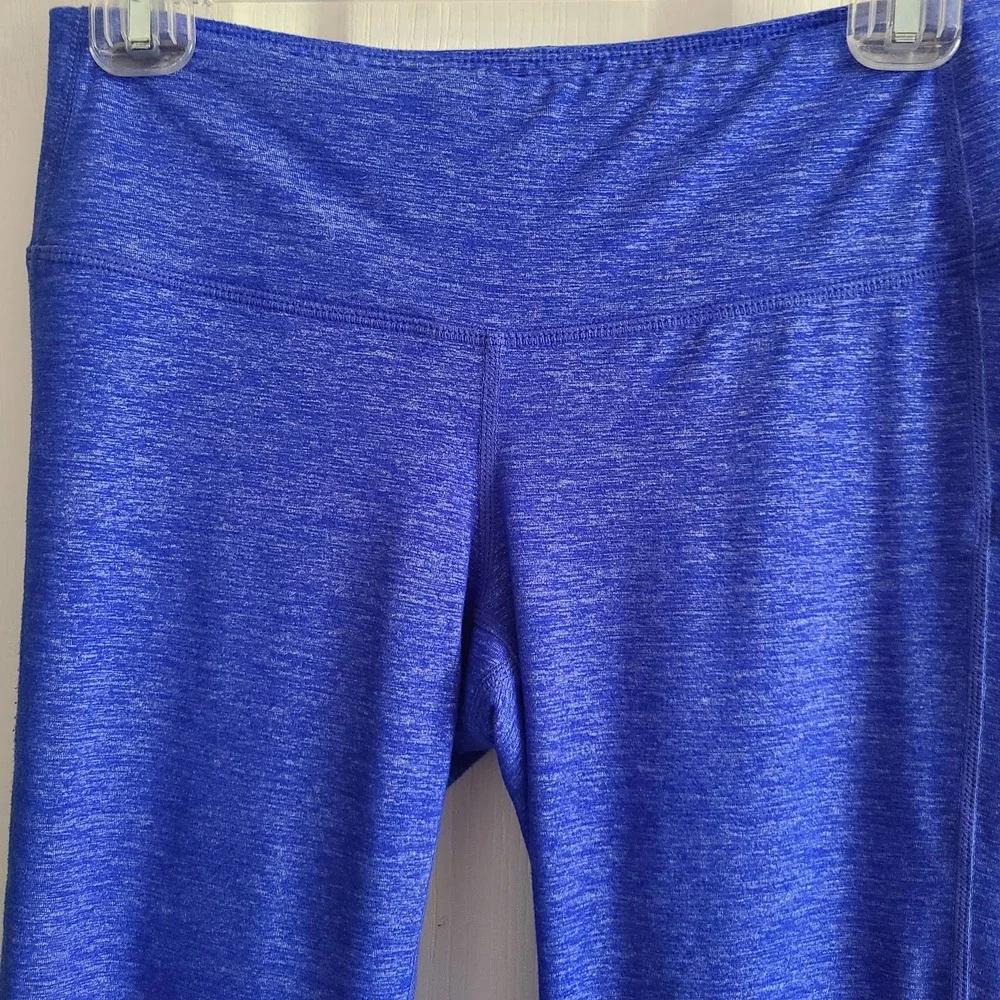ATHLETA Quest Chaturanga Tights Legging Heathered Blue 138362 Women's Small TALL